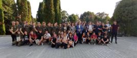 Uczestnicy Rajdu Szlakiem Walk Legionów