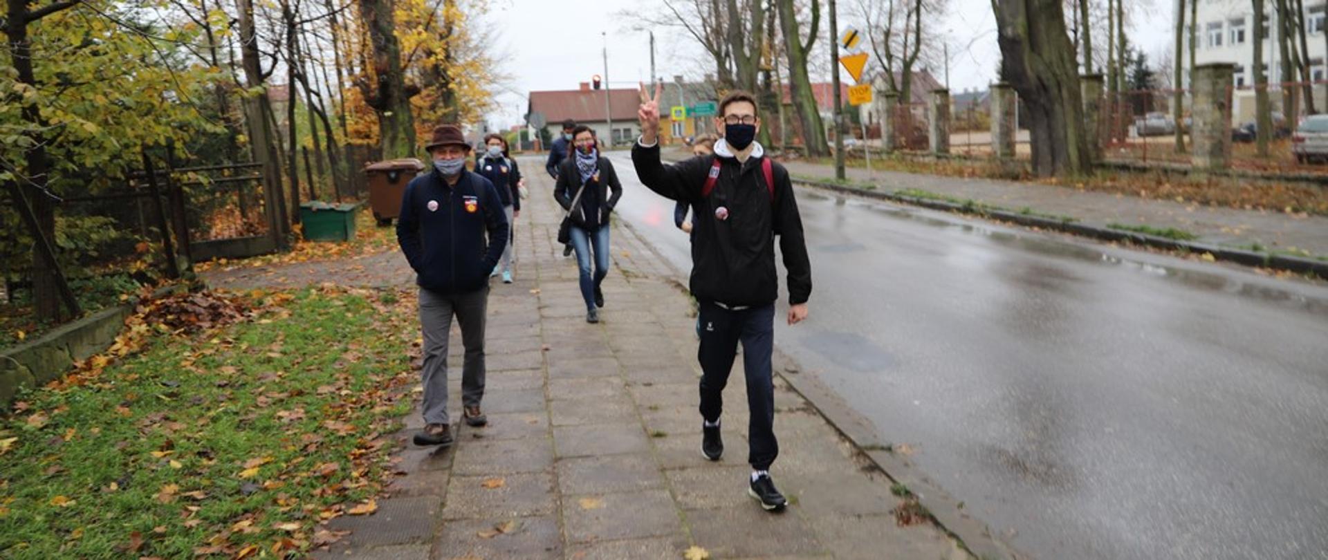 Reprezentacja starostwa na trasie rajdu