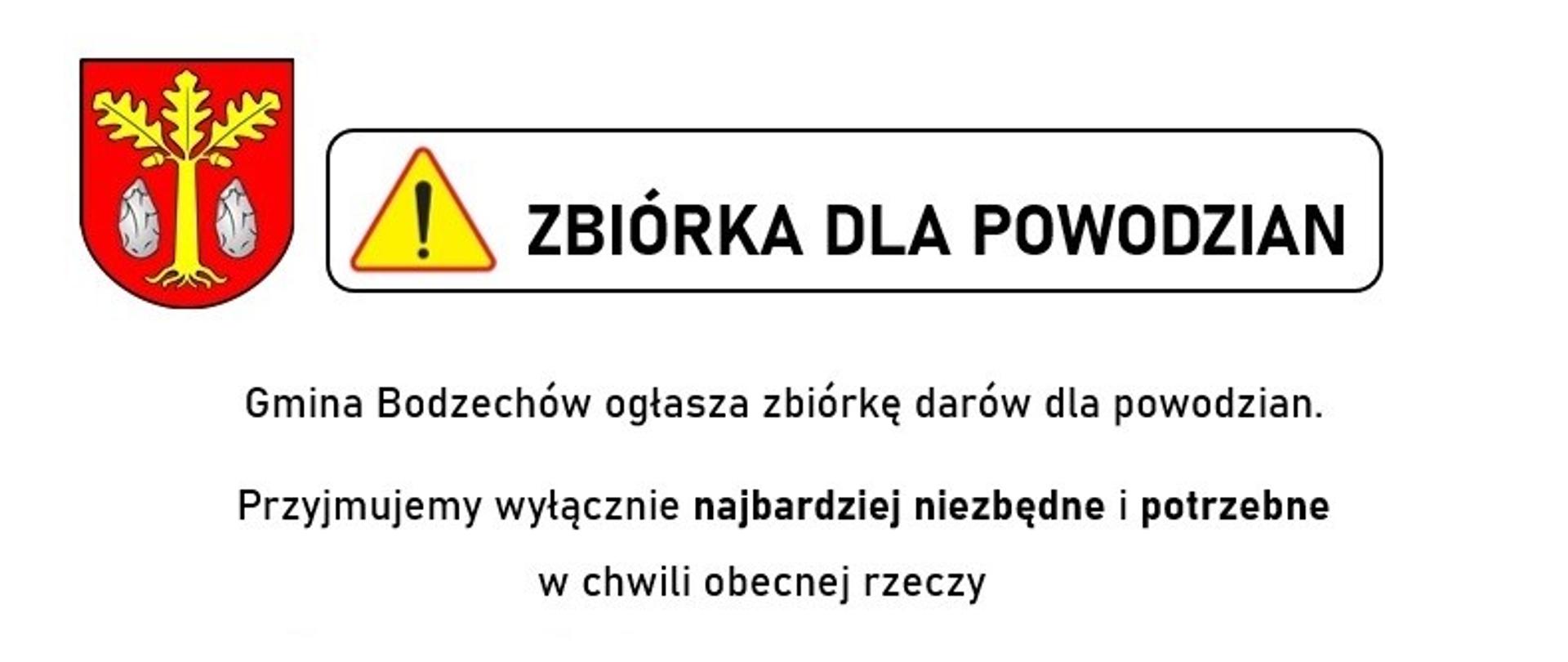 Zbiórka dla powodzian