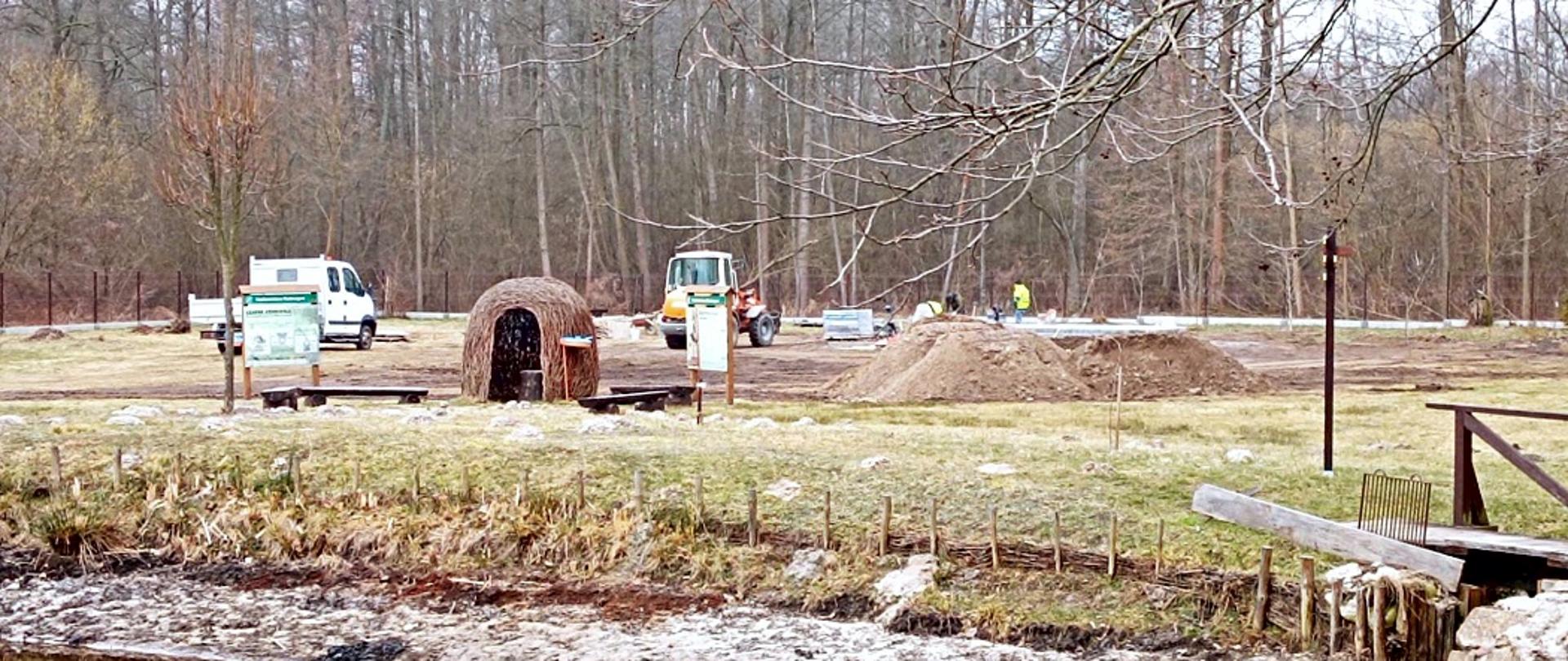 Ogród fabryczny w Maleńcu