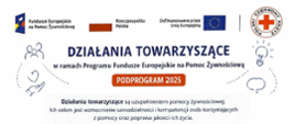 Działania towarzyszące w ramach Programu Fundusze Europejskie na Pomoc Żywnościową – Podprogram 2025