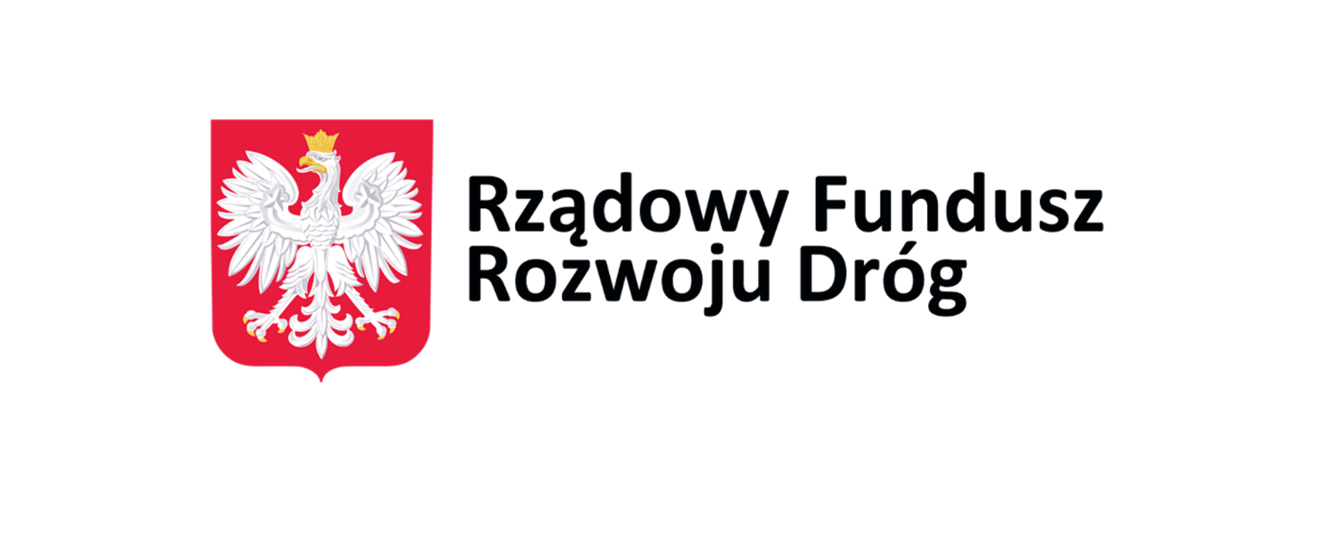 godło Polski oraz napis rządowy fundusz rozwoju dróg