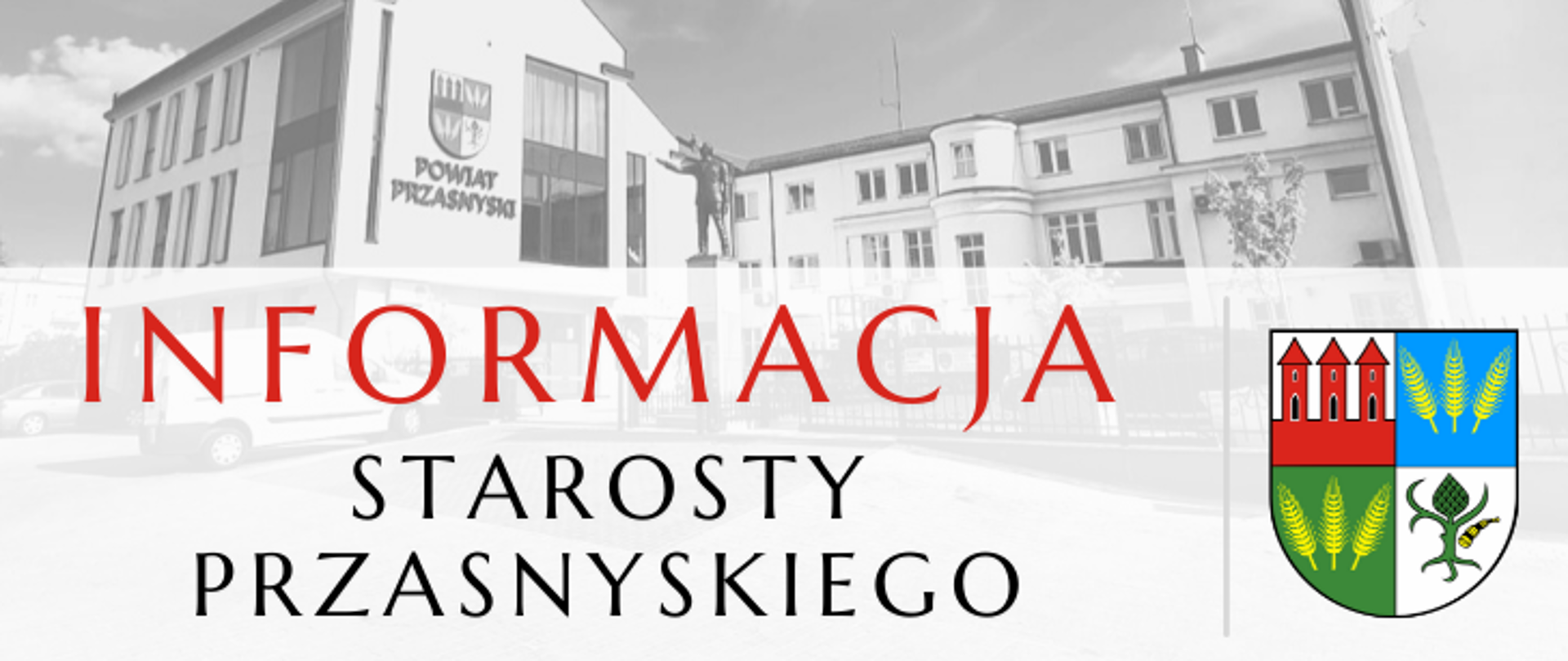 Informacja starosty przasnyskiego
