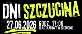 Plakat informujący o wydarzeniu