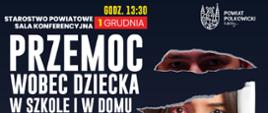 plakat dotyczący szkolenia przeciw przemocy