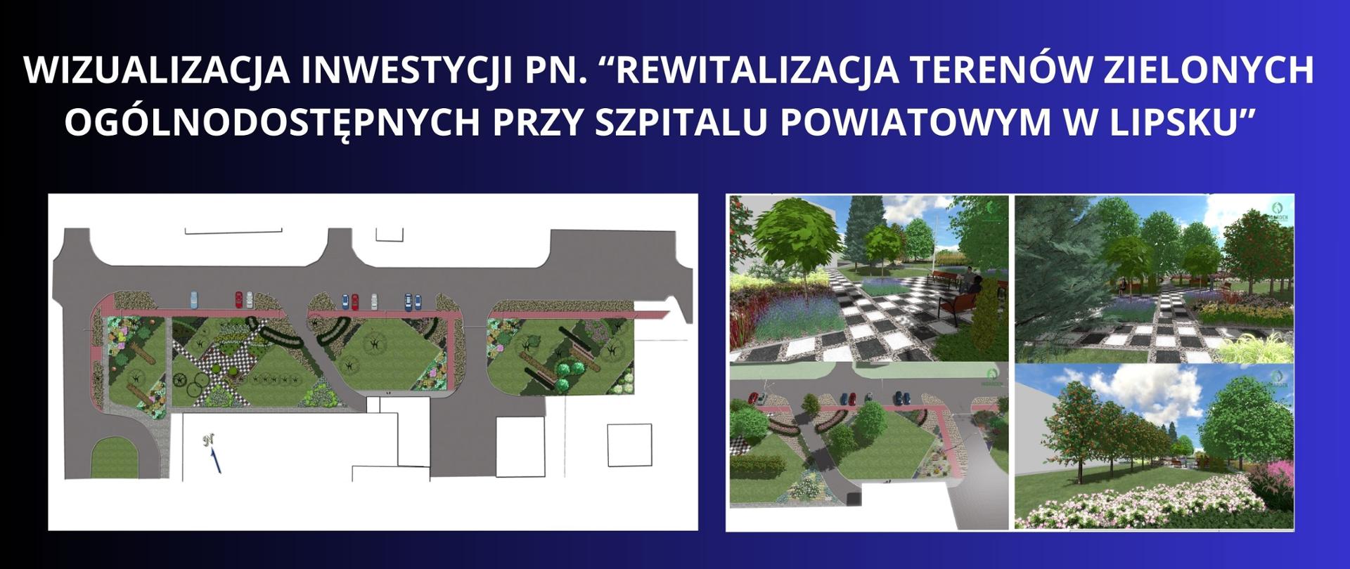 wizualizacja inwestycji przy szpitalu w lipsku