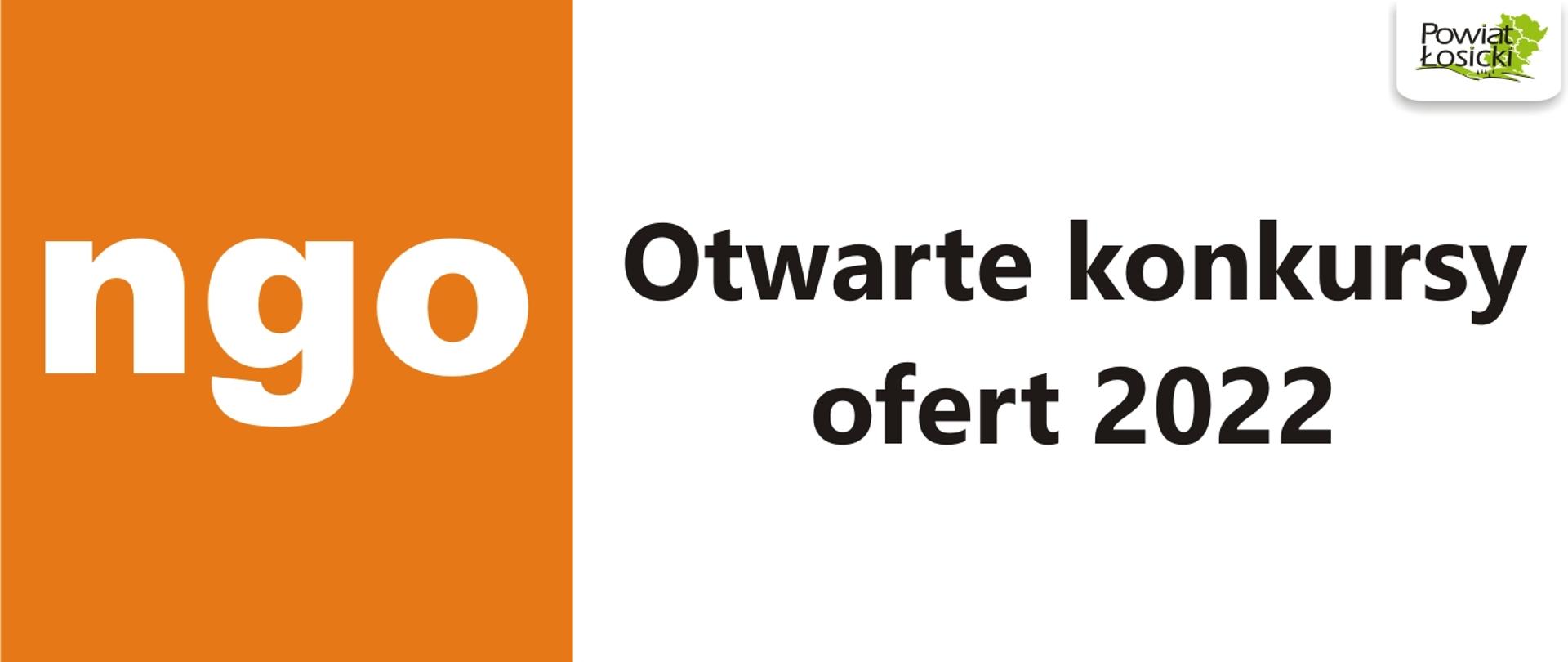 Otwarte konkursy ofert 2022