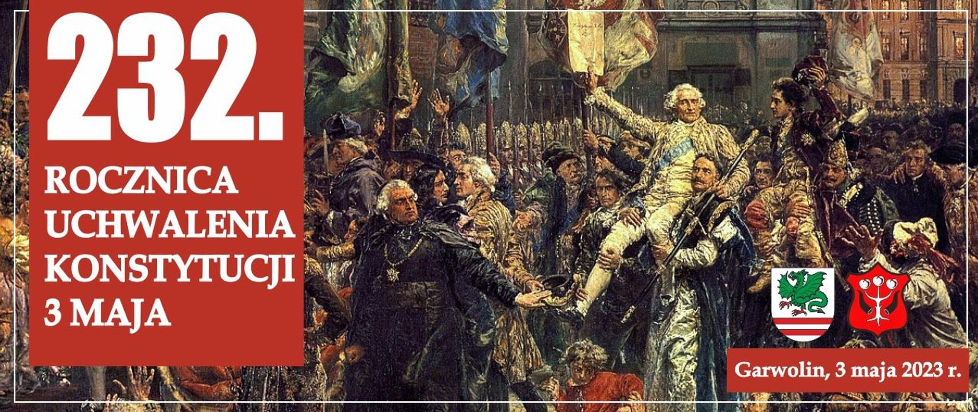 Uroczystości z okazji 232. rocznicy uchwalenia Konstytucji 3 Maja