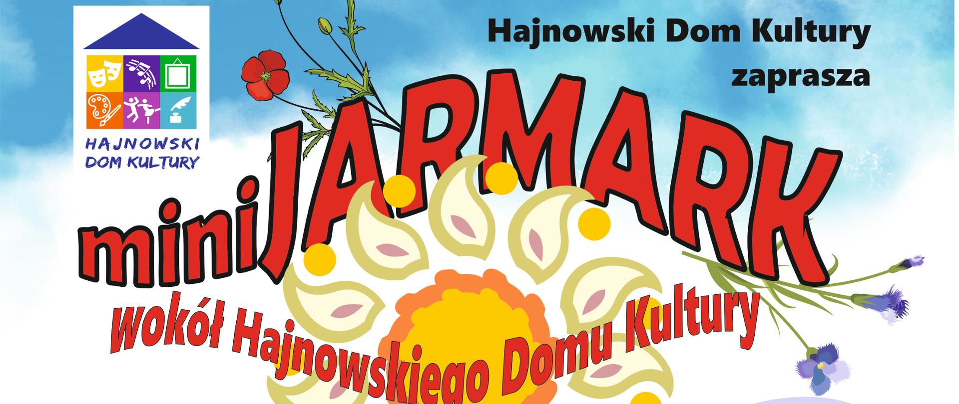 Na kolorowym tle informacje organizacyjne, zawarte w artykule, u dołu zdjęcie zespołu Dobryje Grajki
