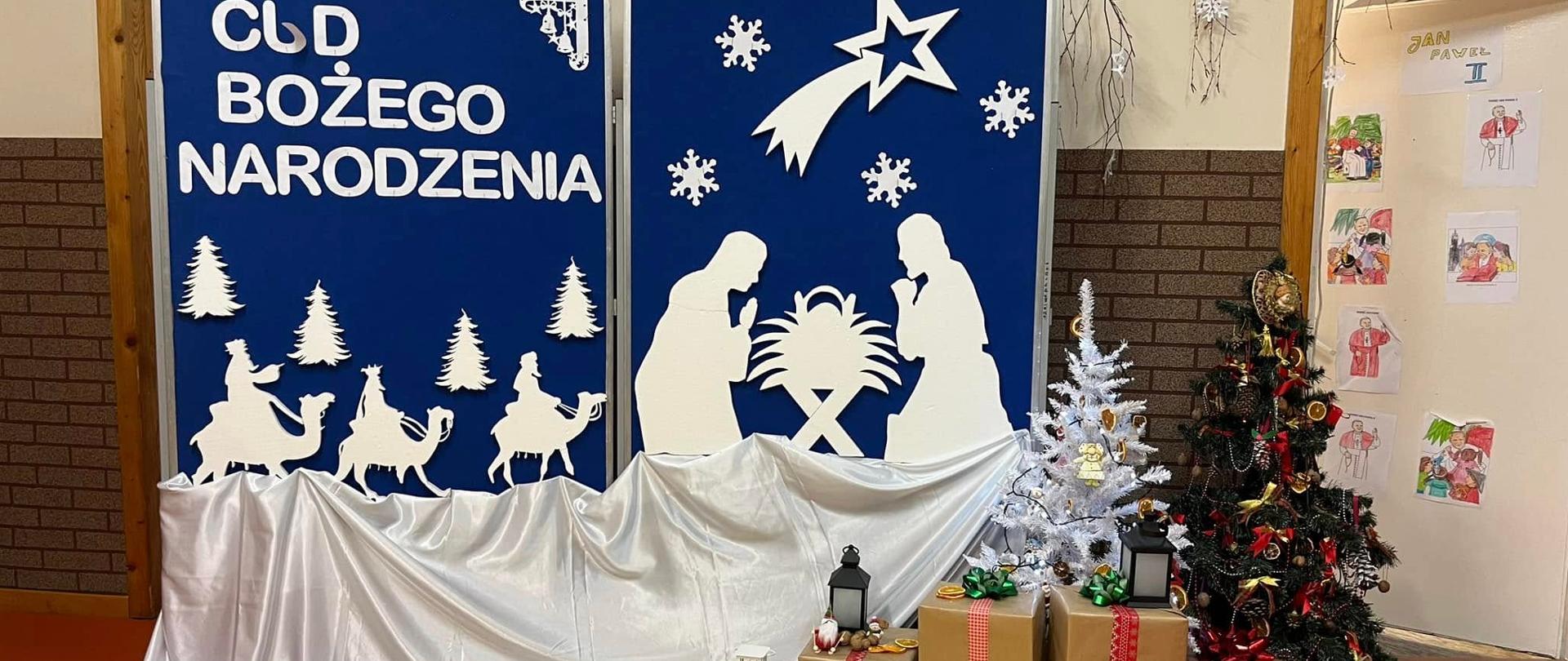 Spotkanie opłatkowe w Szkole Podstawowej im. Jana Pawła II w Żarnowie