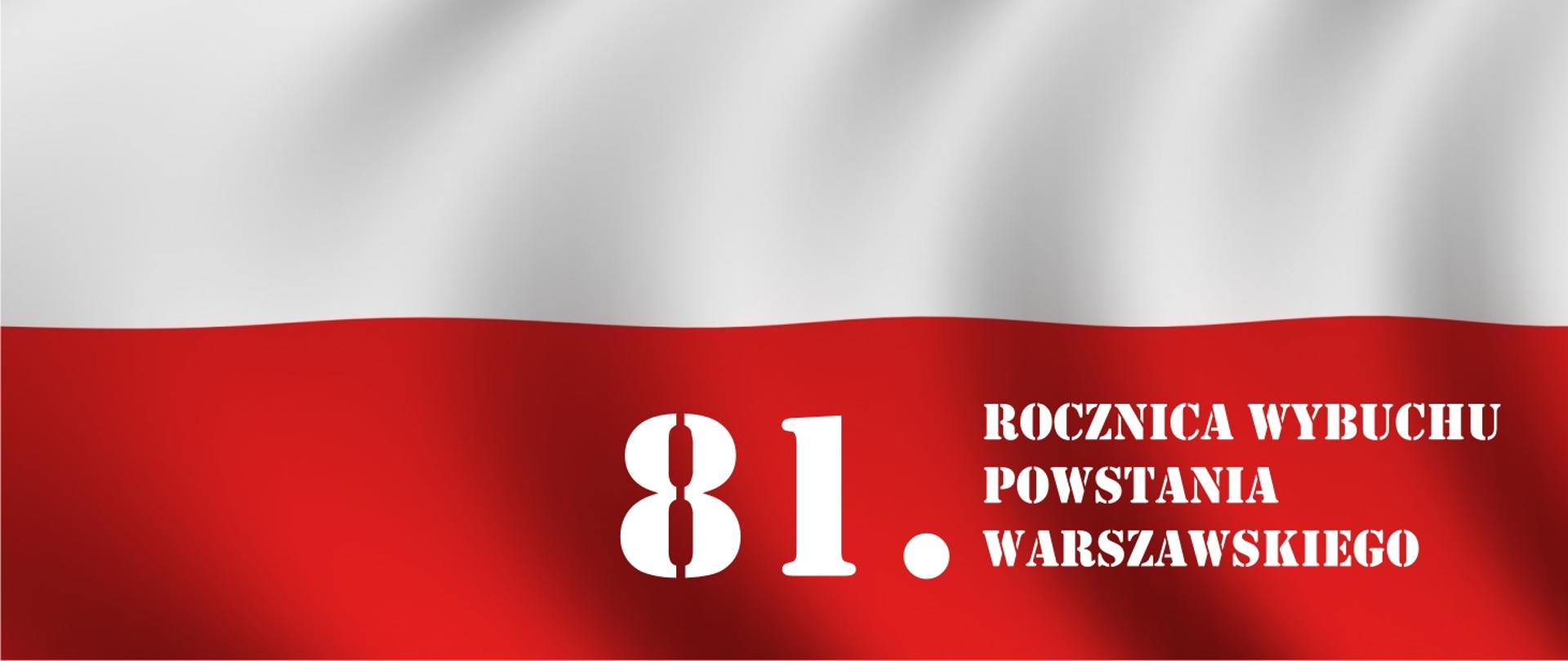 81. rocznica wybuchu Powstania Warszawskiego 