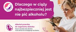 grafika promocyjna kampanii ciąża bez alkoholu