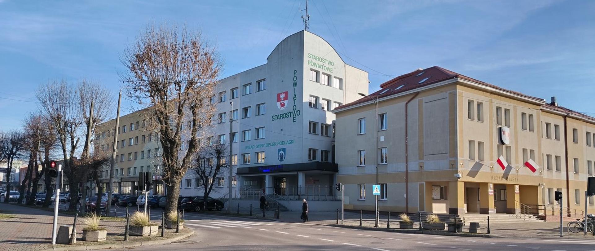 Budynek Starostwa Powiatowego w Bielsku Podlaskim przy ul. Mickiewicza 46