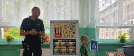 Bezpieczna droga do szkoły i ze szkoły – spotkanie z policjantem