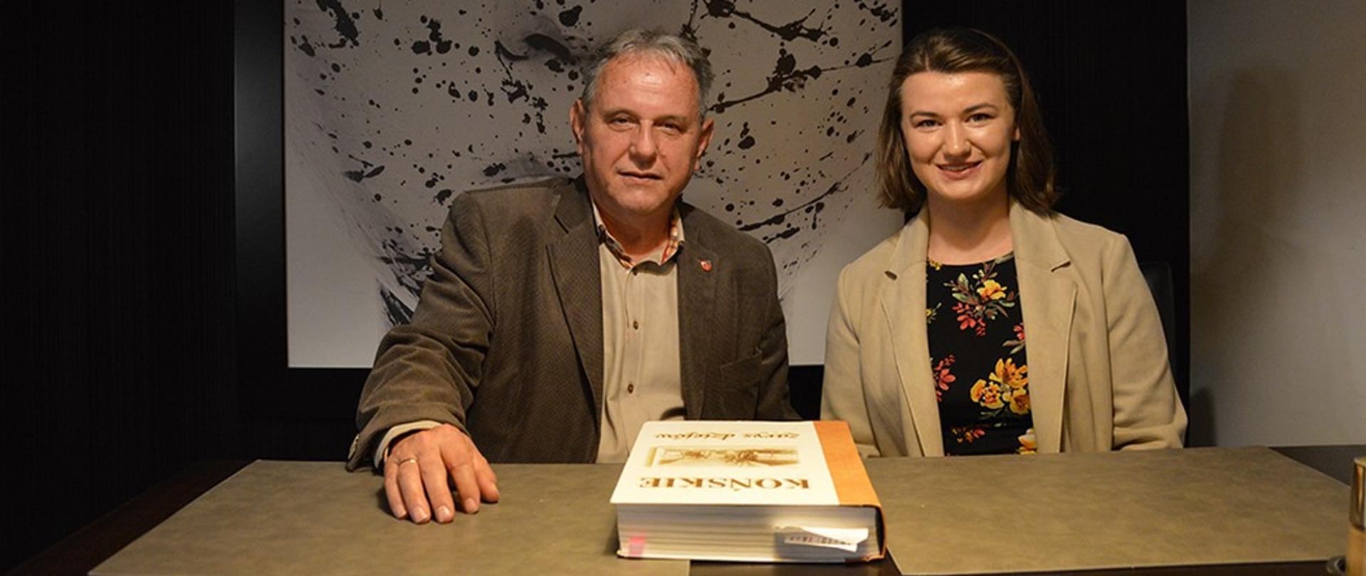Wizyta wnuczki Aleksandra Tarnowskiego w Końskich
