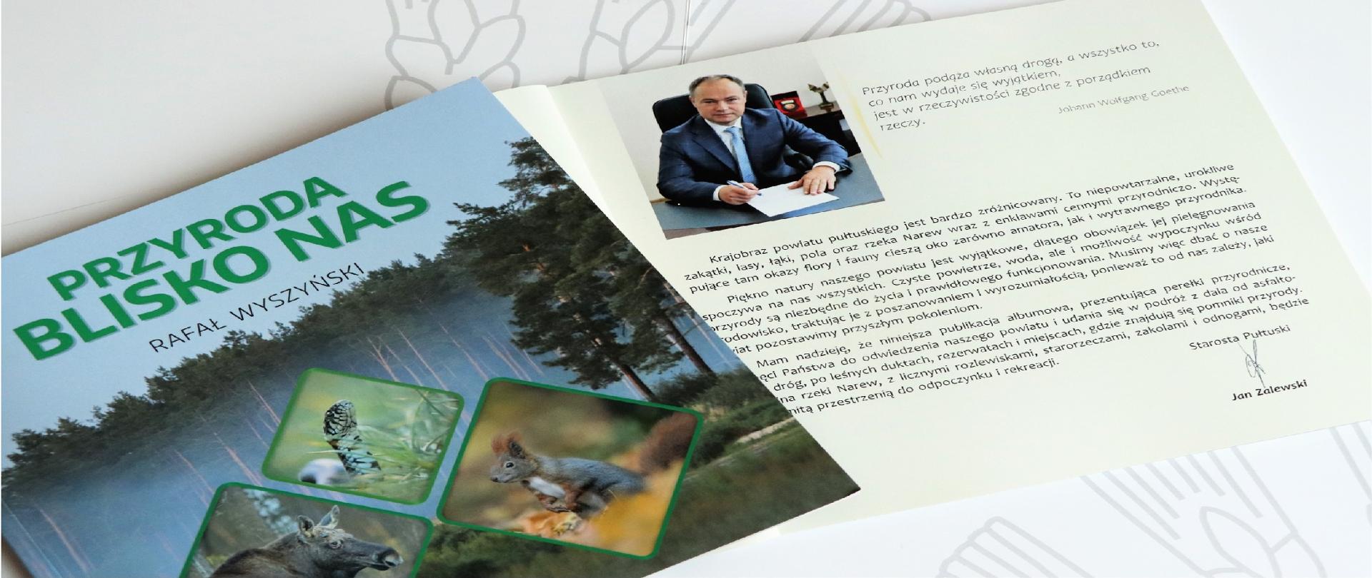 Okładka publikacji "Przyroda blisko nas"