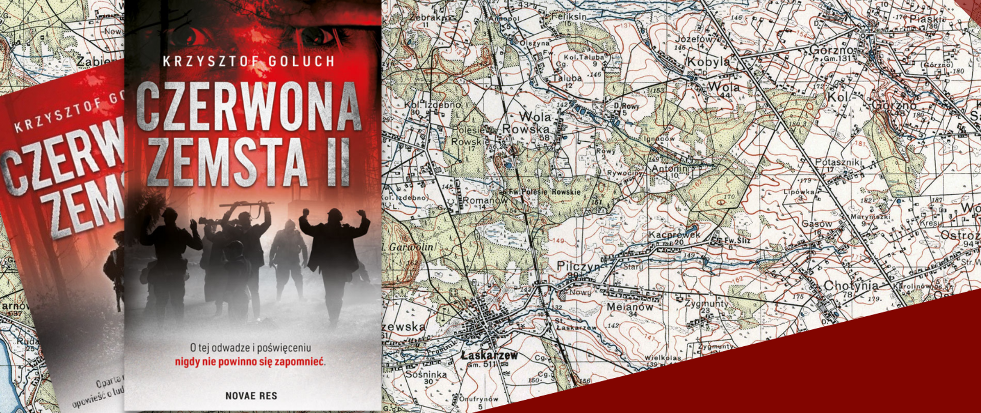 Plakat informacyjny - spotkanie z Krzysztofem Goluchem 