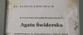 sukces nauczycielki