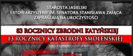 Uroczystości 83. Rocznicy Zbrodni Katyńskiej i 13. Rocznicy Katastrofy Smoleńskiej