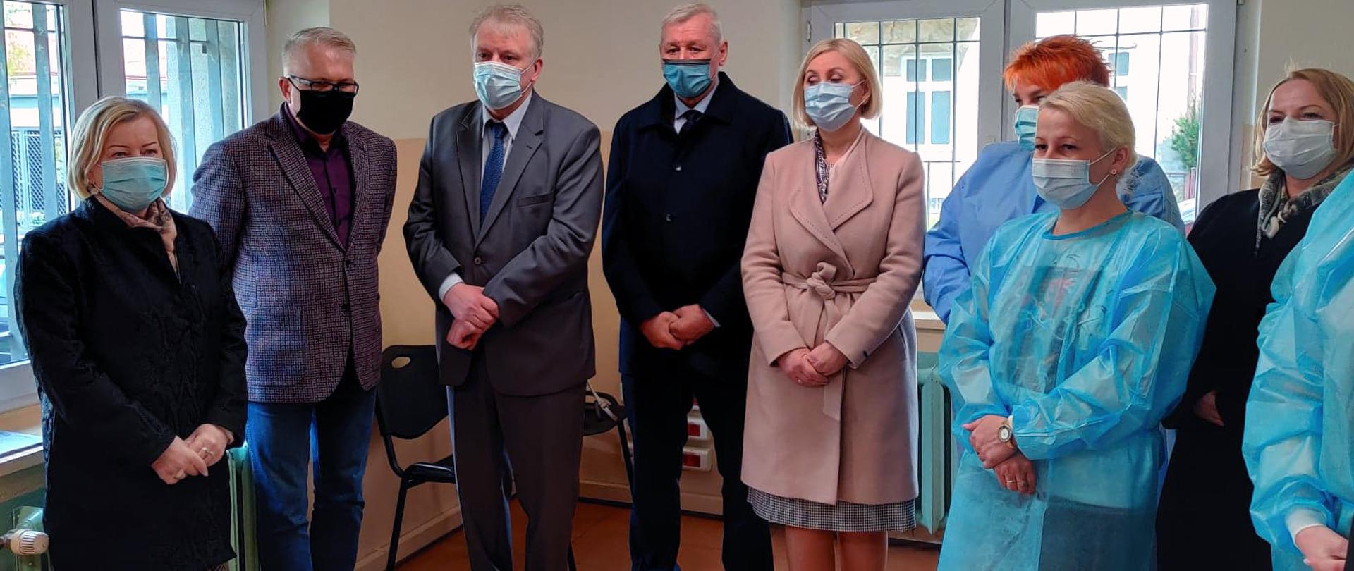 Otwarcie Punktu Szczepień Powszechnych w Jaśle
