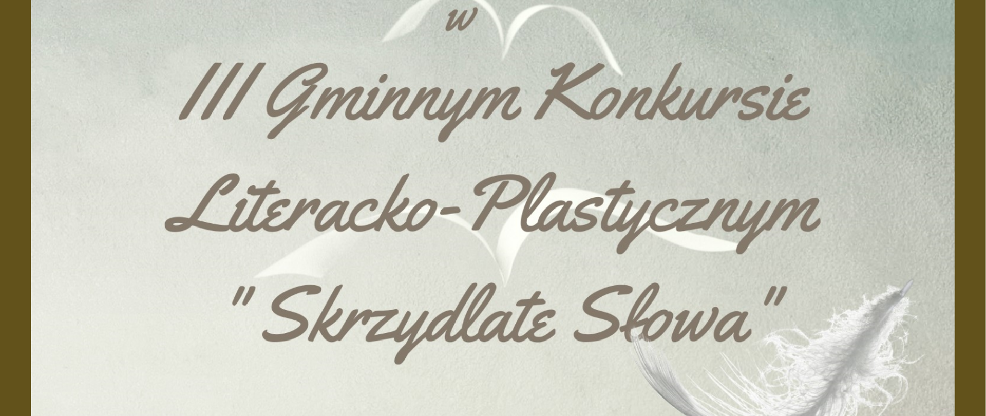 Konkurs literacko-plastyczny