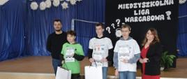 Czwarty turniej warcabowy w ramach VI Międzyszkolnej Ligi Warcabowej. 