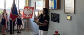pani dyrektor przemawia