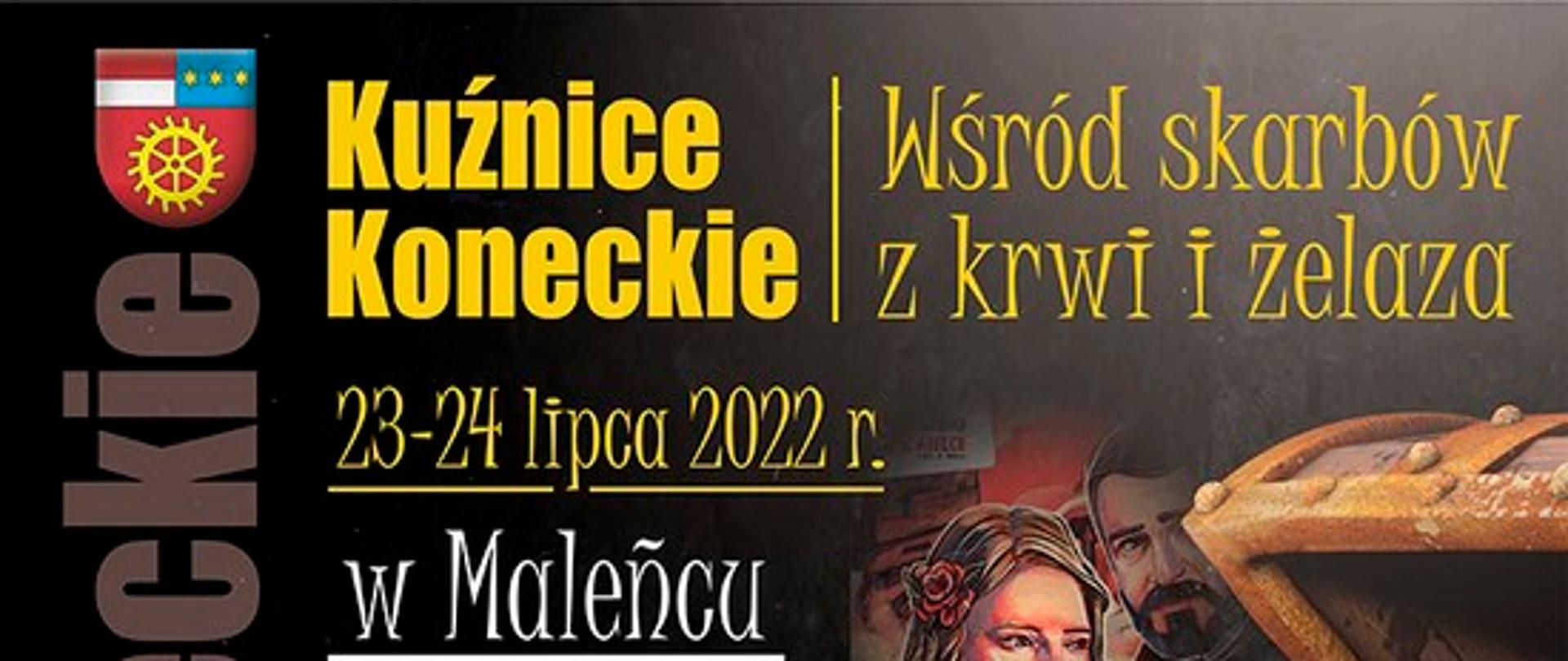 Plakat "Kuźnice Koneckie 2022"