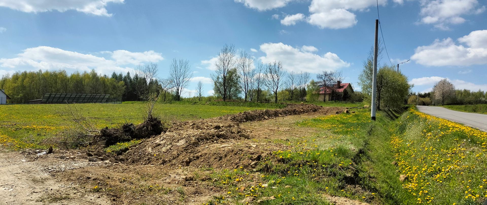 Budowa kanalizacji Lubenia - Maternówka