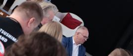 Wśród uczestników spotkania jest także Starosta Hajnowski Andrzej Skiepko