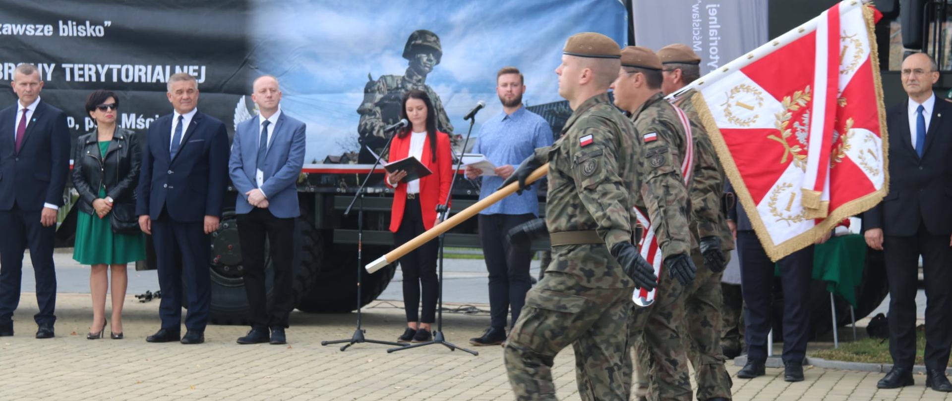 Przysięga terytorialsów w Surażu
