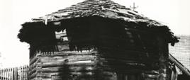 Zabytkowy spichlerz w XVIII-XIX wieku, lipiec 1967, fot. Józef Staniszewski