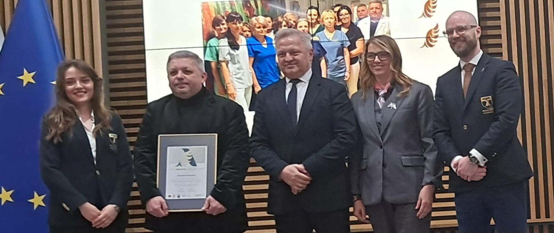 Wielospecjalistyczny Szpital w Ostrowcu Świętokrzyskim został wyróżniony prestiżowym certyfikatem międzynarodowej Inicjatywy Angels