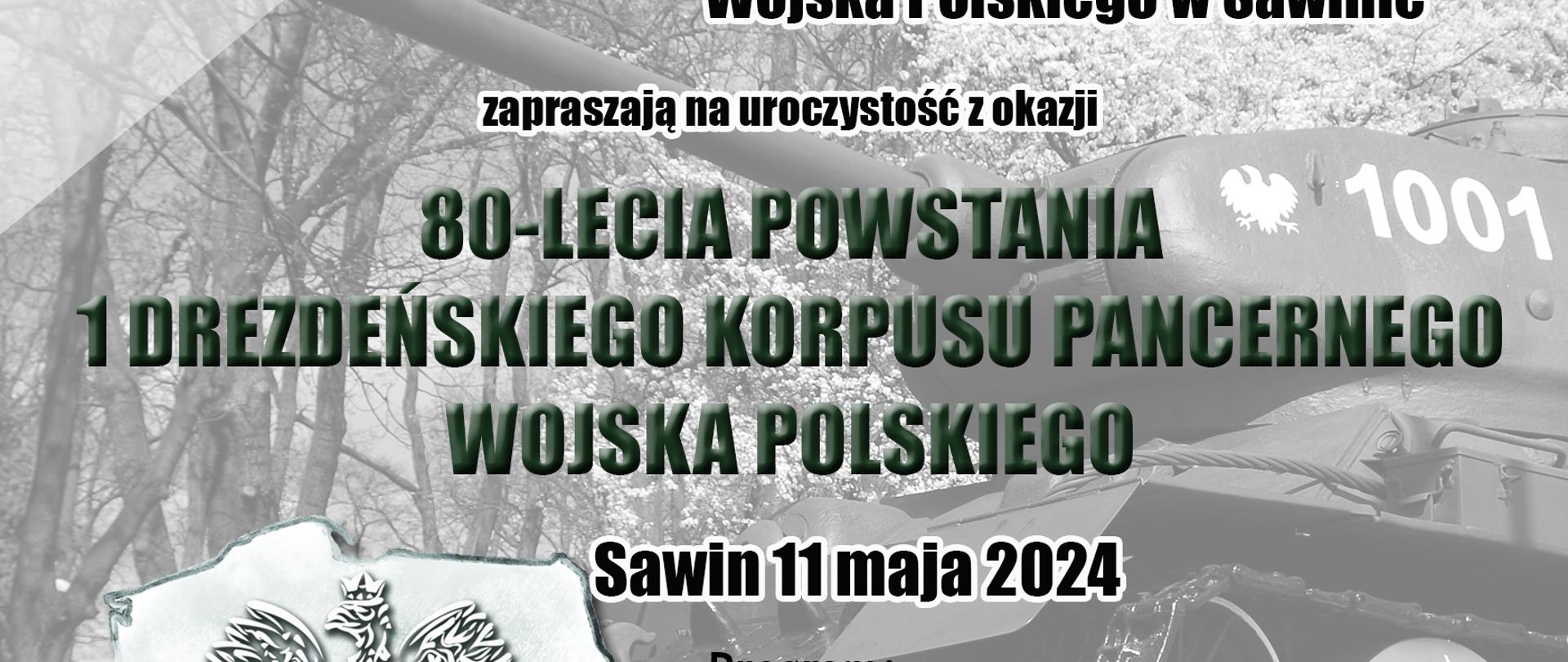 Plakat 80-cio lecie