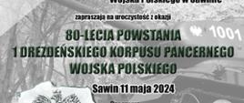 Plakat 80-lecie