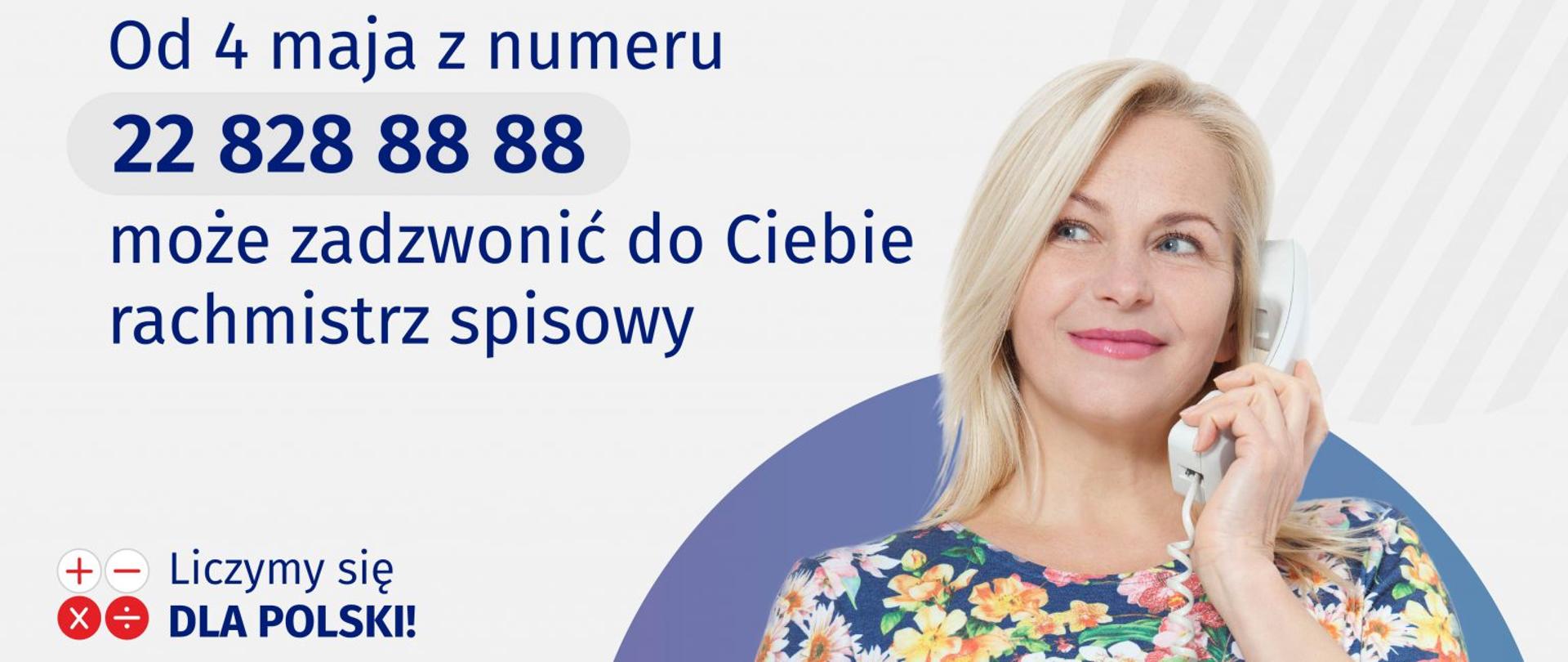 Od 4 maja br. pracę rozpoczynają rachmistrzowie telefoniczni