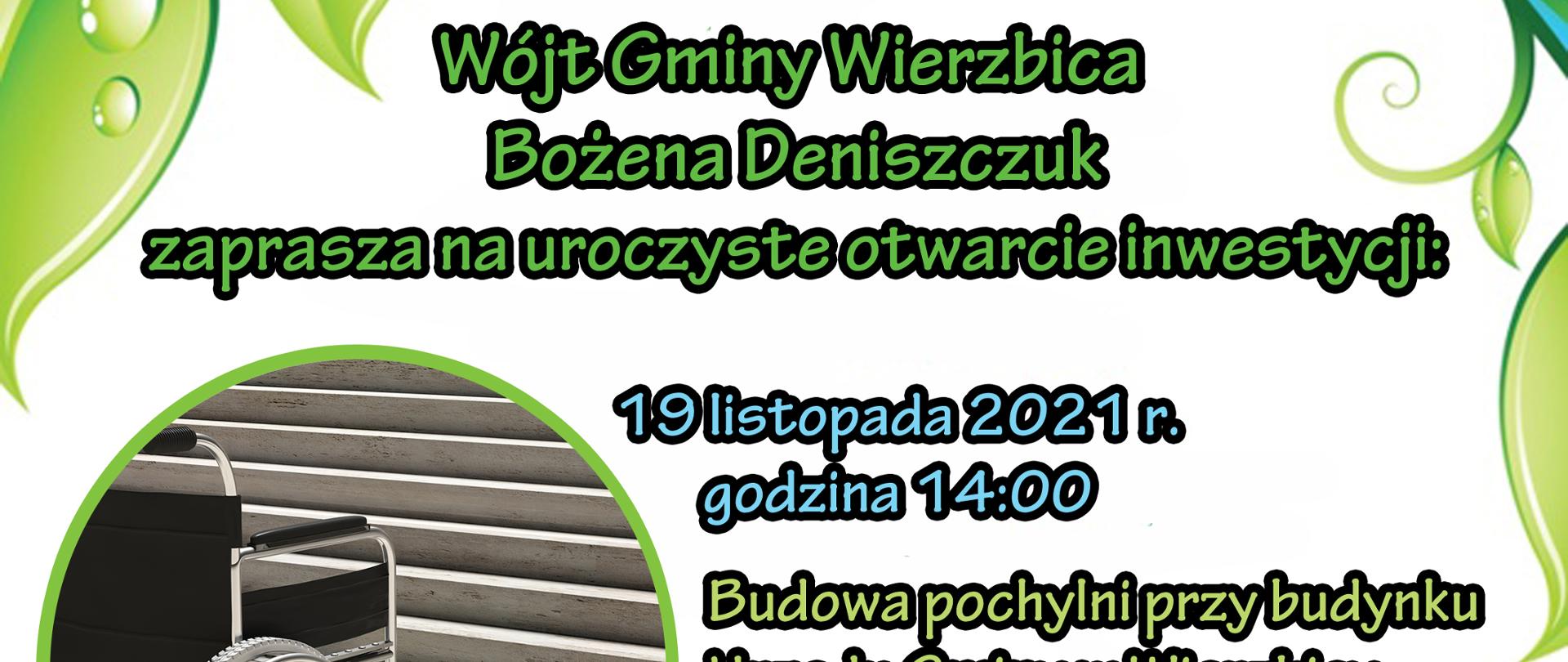 Otwarcie inwestycji listopad