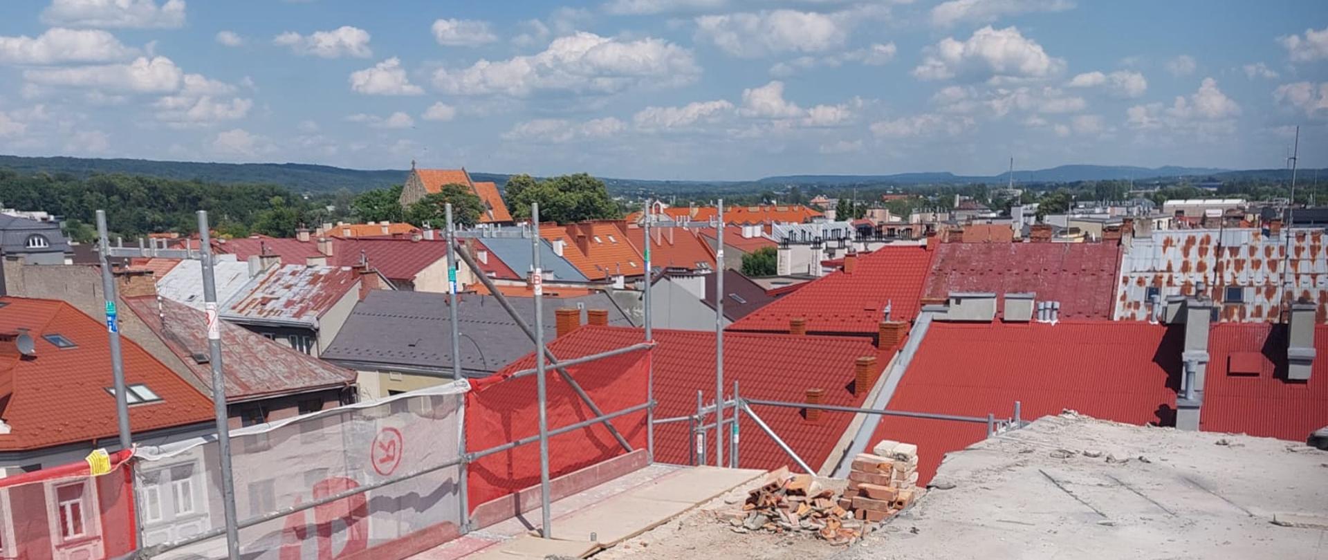 Trwają prace termomodernzacyjne w jasielskim „Ekonomiku”