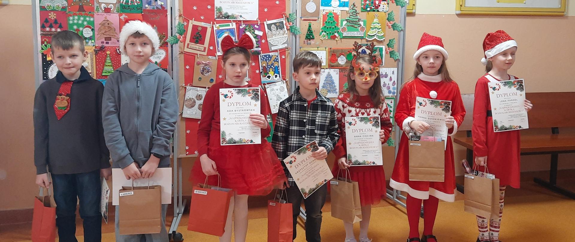 Rozstrzygnięcia konkursu na "Najpiękniejszą Kartkę Bożonarodzeniową"