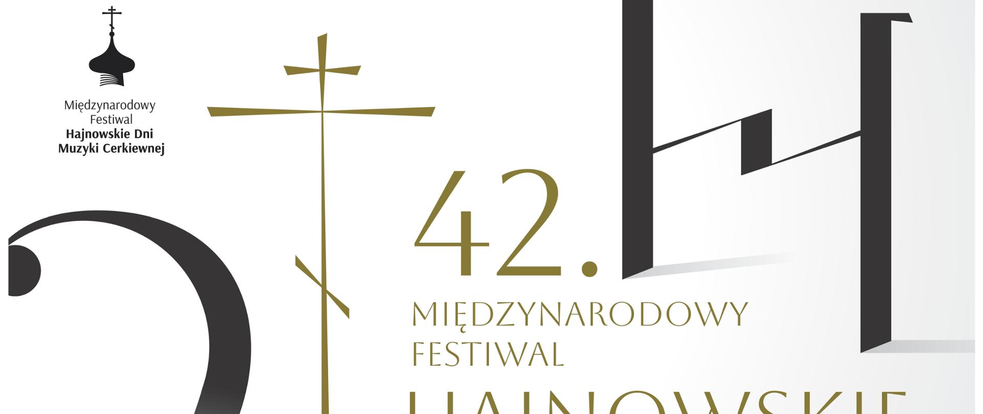 Plakat wydarzenia - na plakacie grafika nut i informacje organizacyjne, u dołu loga organizatrów, partnerów i sponsorów