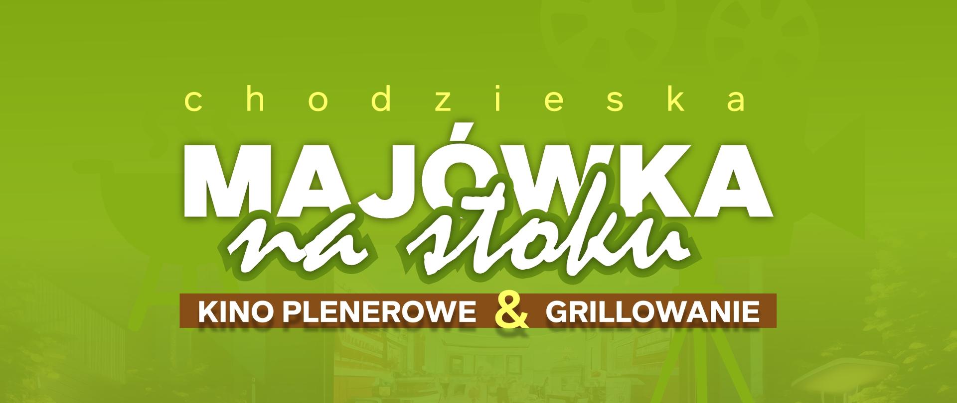 baner majówka kino plenerowe 