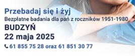 Bezpłatne badania mammograficzne realizowane przez firmę Ośrodek Profilaktyki i Epidemiologii Nowotworów S.A. w Poznaniu