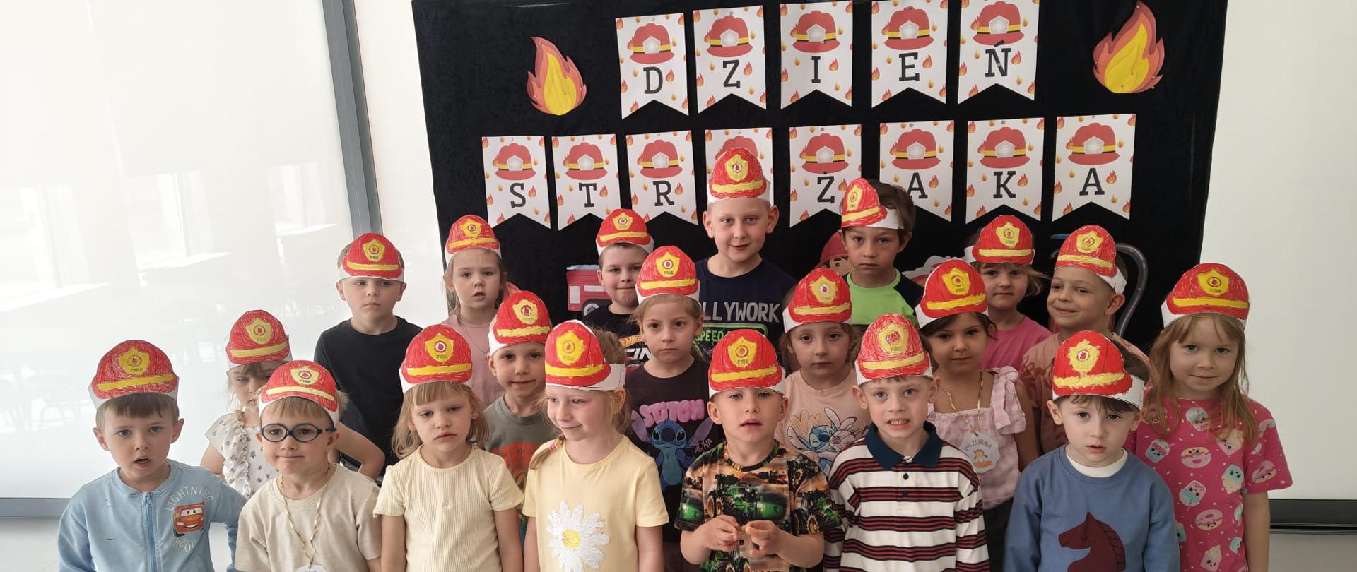 Przedszkolaki obchodziły Dzień Strażaka