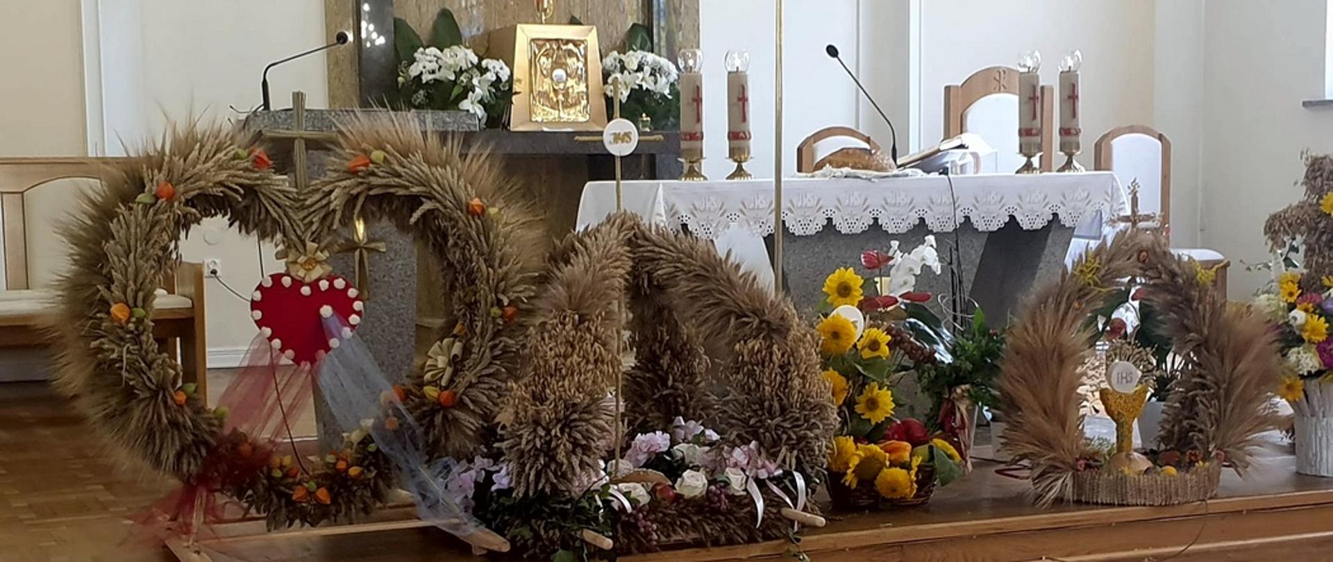 Msza Dożynkowa w Rudzie Malenieckiej