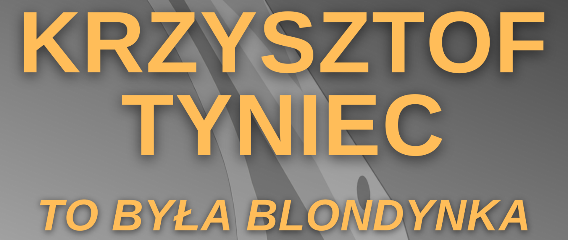 Salon Poezji "To była blondynka" - plakat 