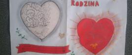 Praca Weroniki prezentująca rodzinę