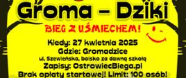 Groma-Dziki BIEG Z UŚMIECHEM