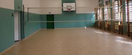 Sala gimnastyczna w Szkole Podstawowej w Straszydlu