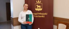 Maria Czarnecka będzie radną z naszej szkole w Młodzieżowej Radnie Miasta. 
