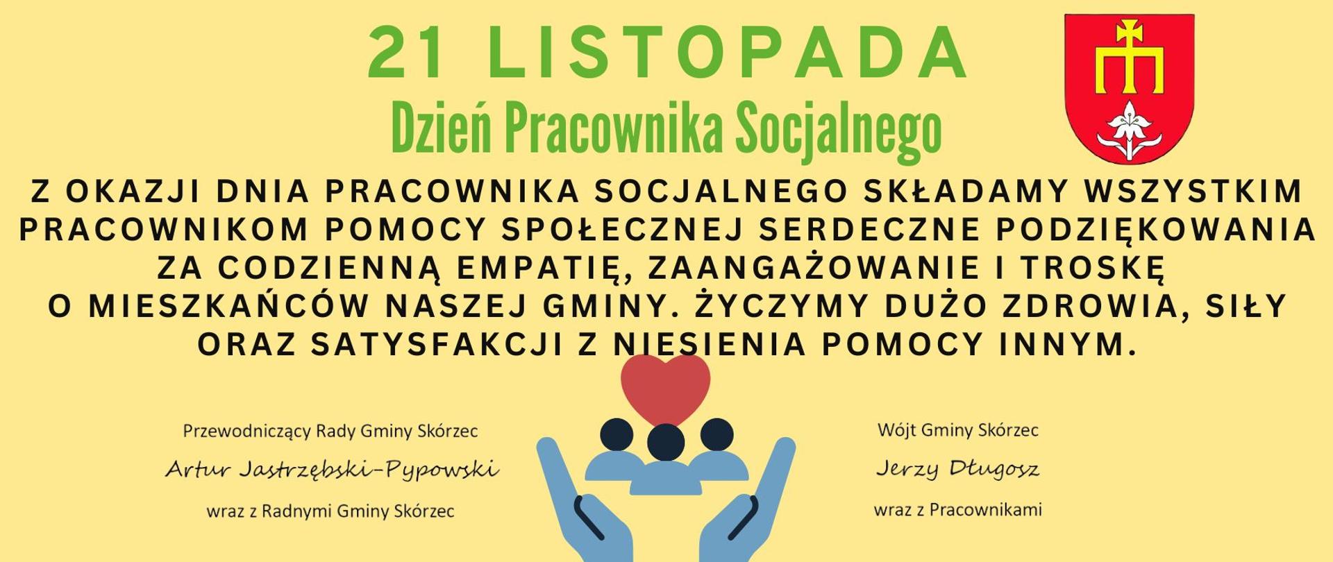 Z okazji Dnia Pracownika Socjalnego 